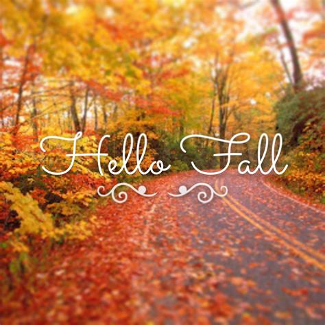 hello fall images